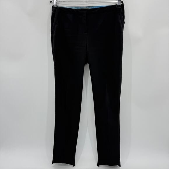 TED BAKER Womens Black Ankle Trouser Pant Size 1 US 4 Career Designer Capsule - Picture 1 of 10